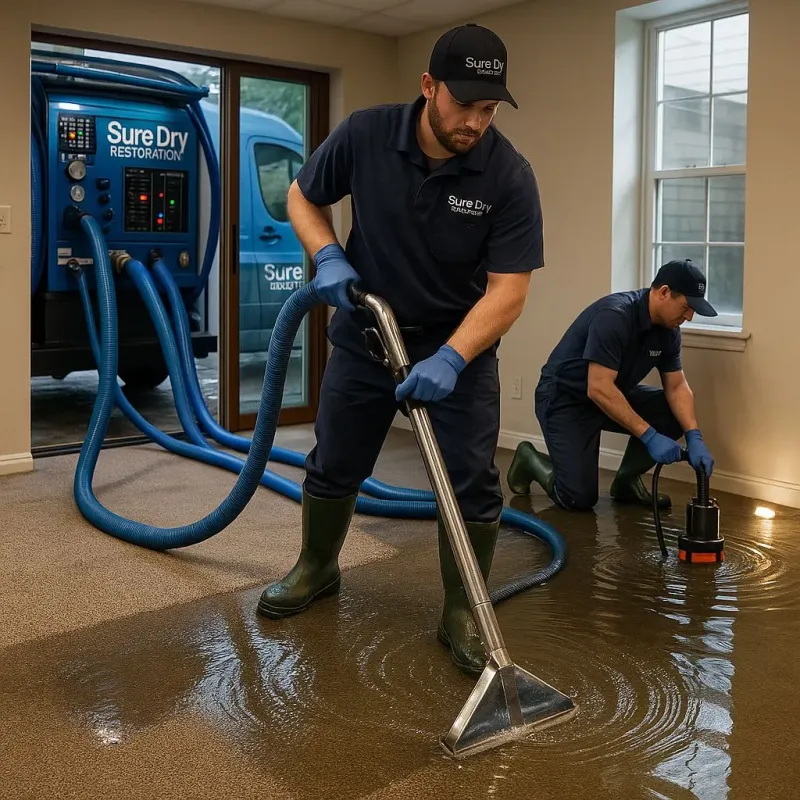Water Extraction and Removal process in Fort Washington, PA